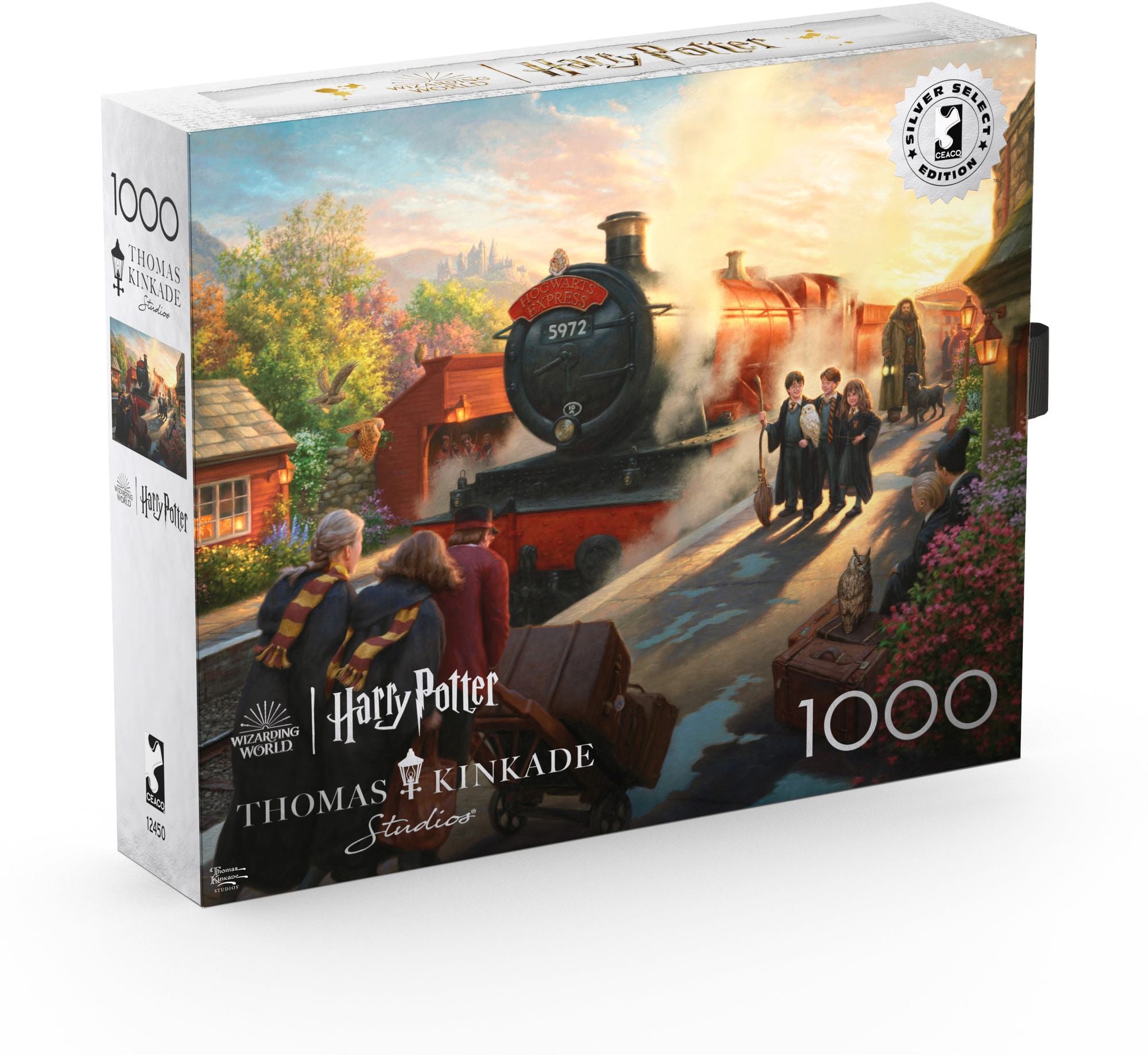 Harry Potter Hogwart's Express - Thomas Kinkade 1000 Piece Puzzle