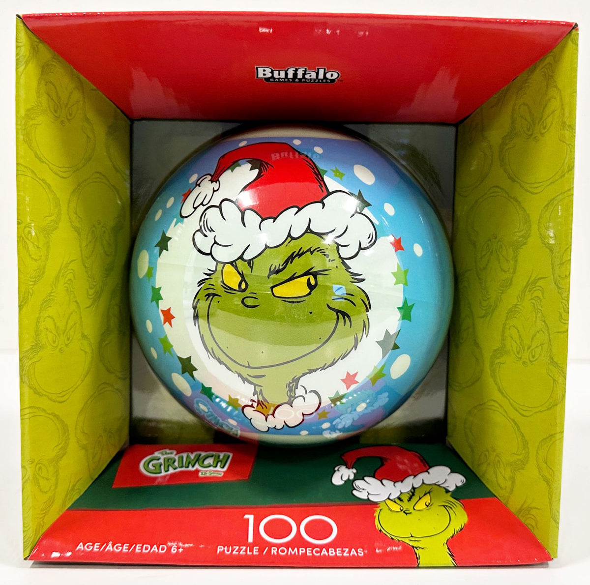 Grinch Puzzle Ball 100PC Puzzle