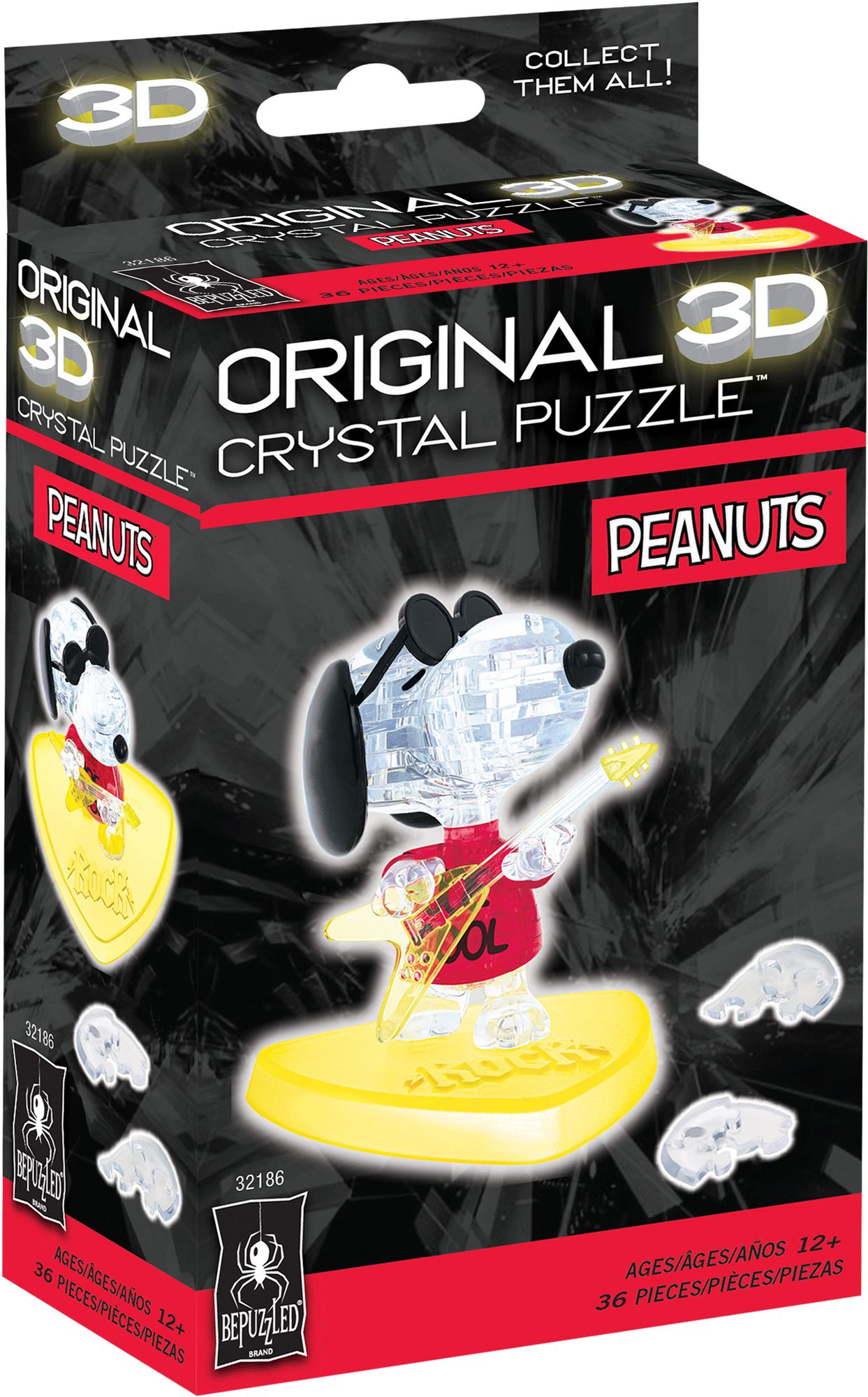 Snoopy Joe Cool Licensed Standard Crystal Puzzle