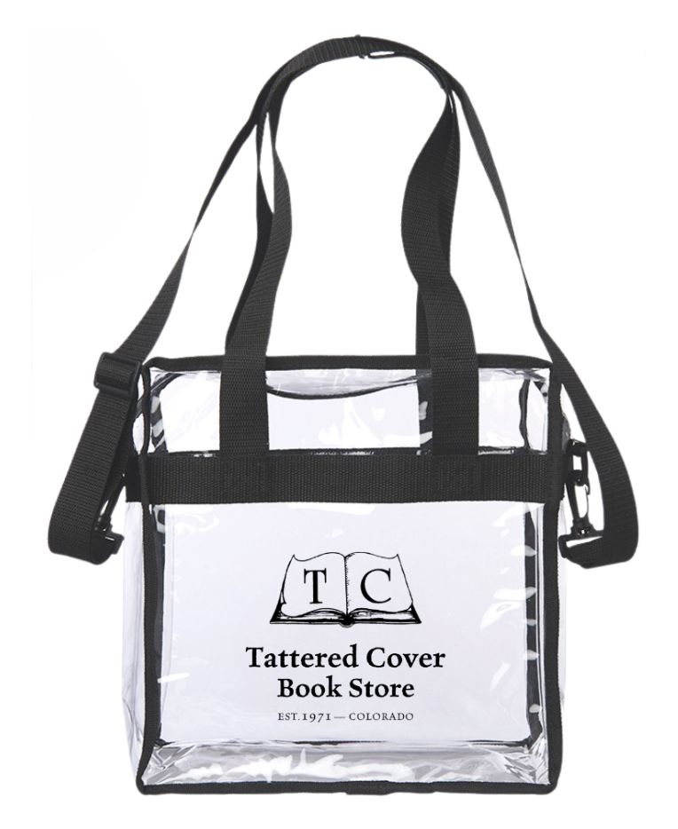 TC Clear Game Day Tote Black Logo