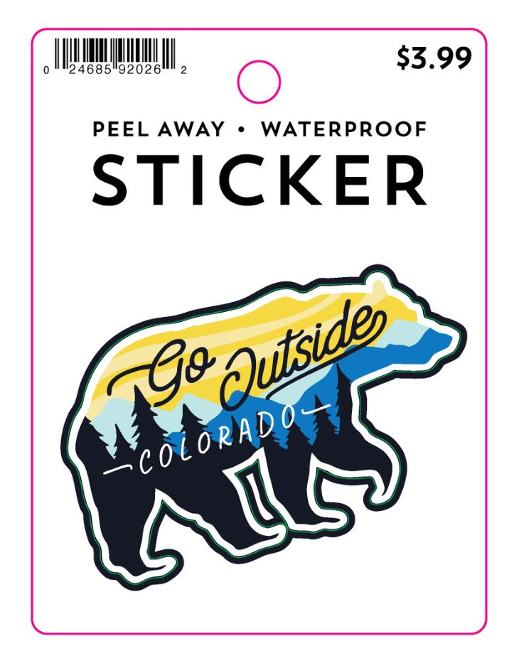 Colorado Bear Sticker