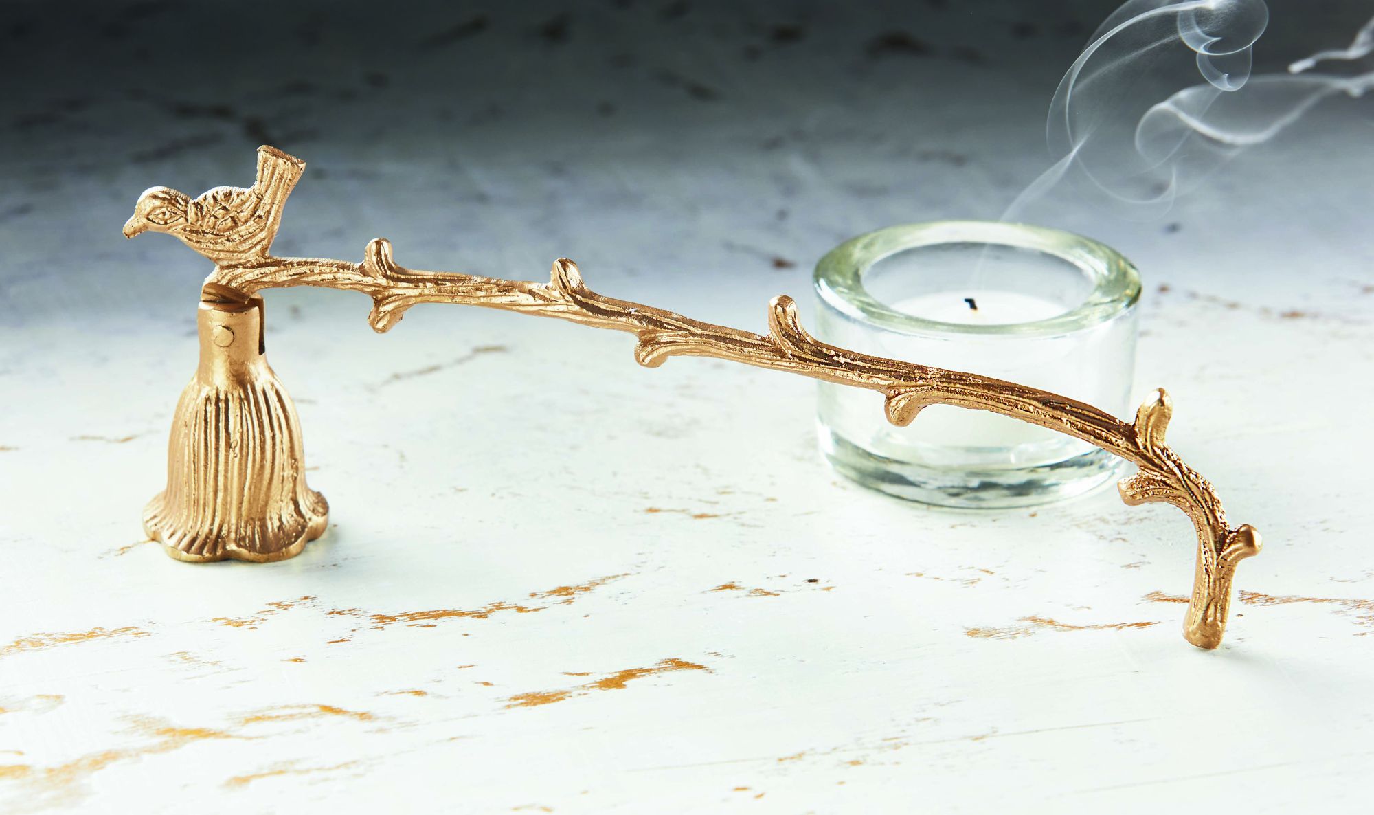 Bird on a Branch Candle Snuffer