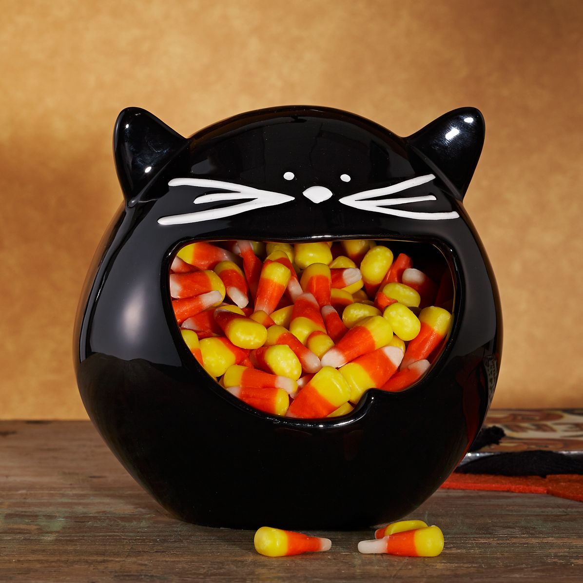 Black Cat Treat Bowl