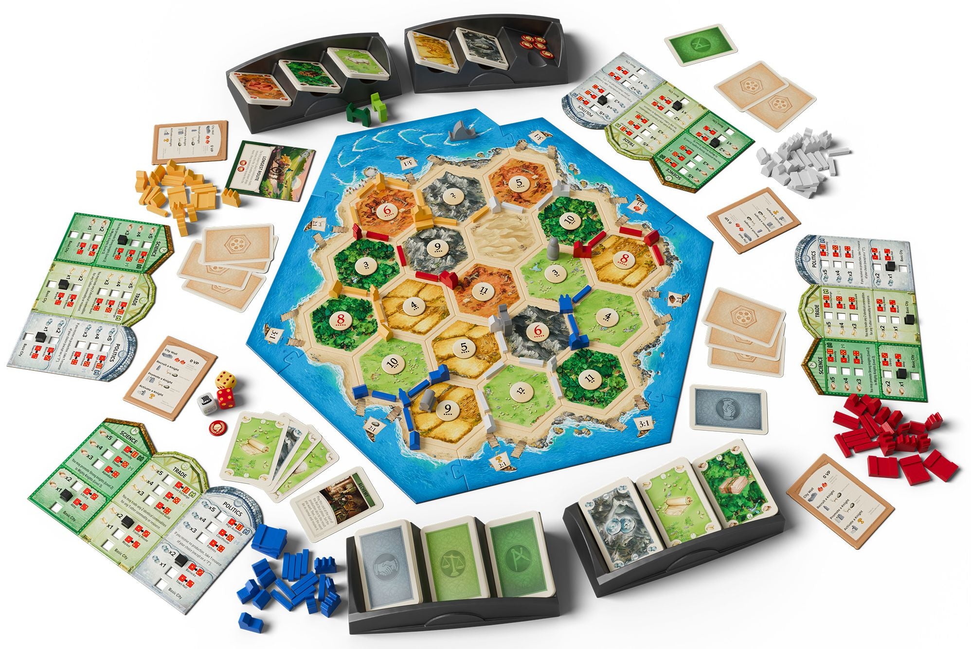Catan Cities & Knights Expansion by Klaus Teuber