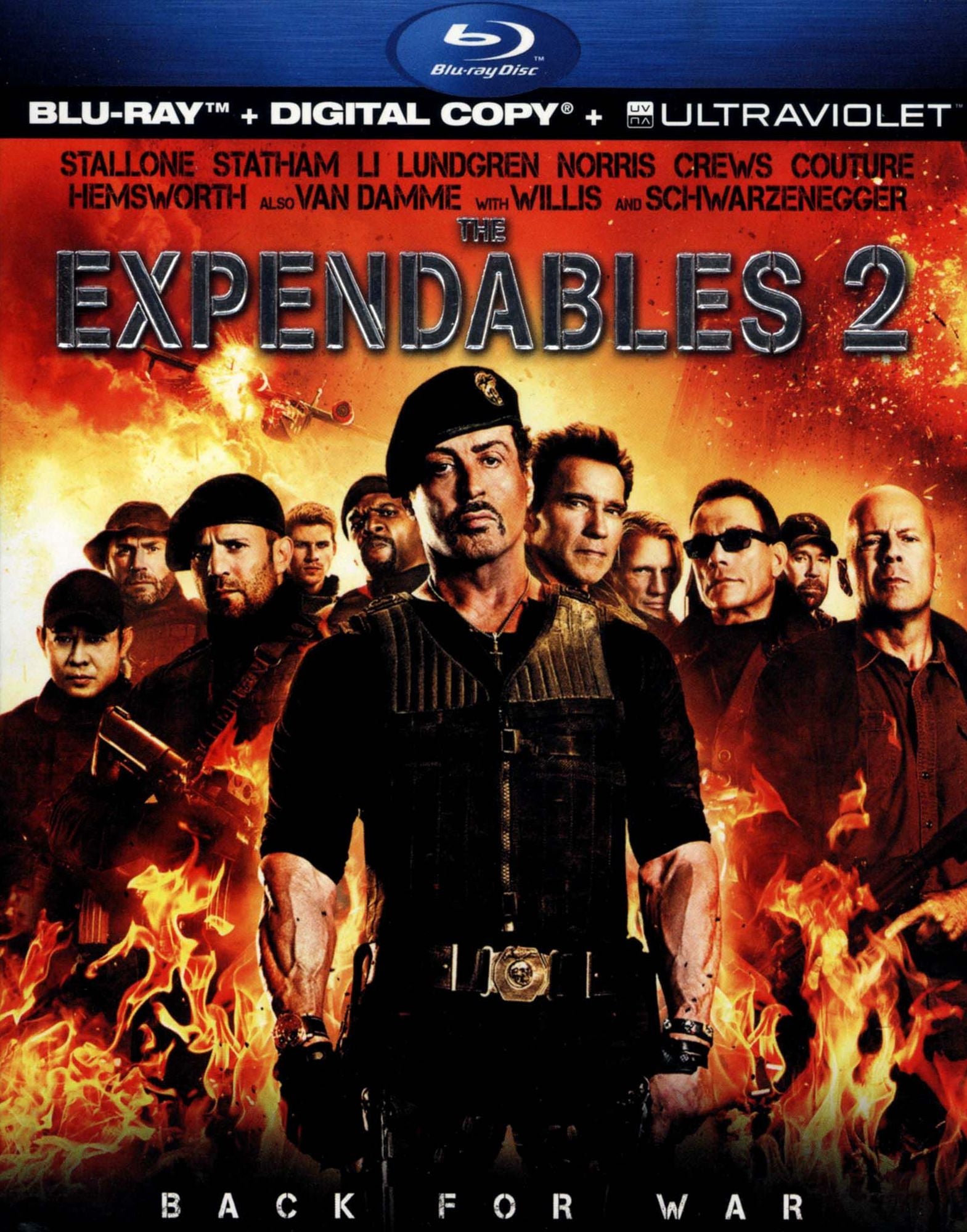 The Expendables 2 [Blu-ray] [Includes Digital Copy]