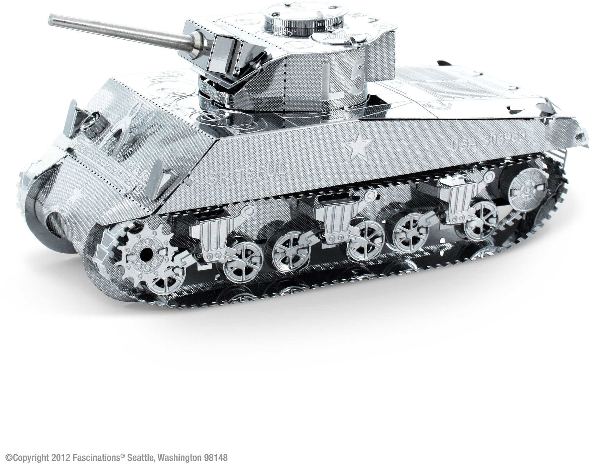 Metal Earth - WWII Tank Set (3 in 1)