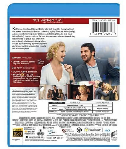 The Ugly Truth [Blu-ray]