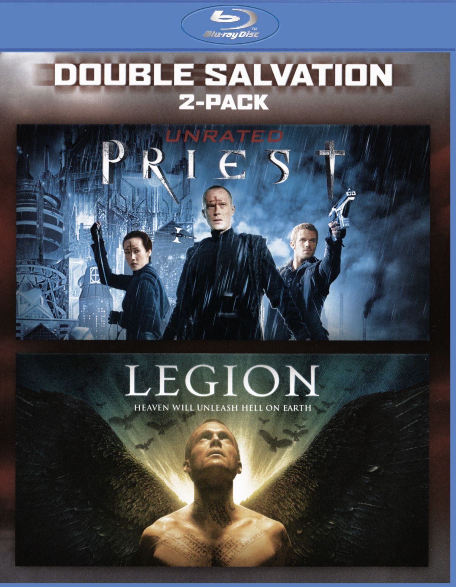 Legion/Priest [Blu-ray] [2 Discs]