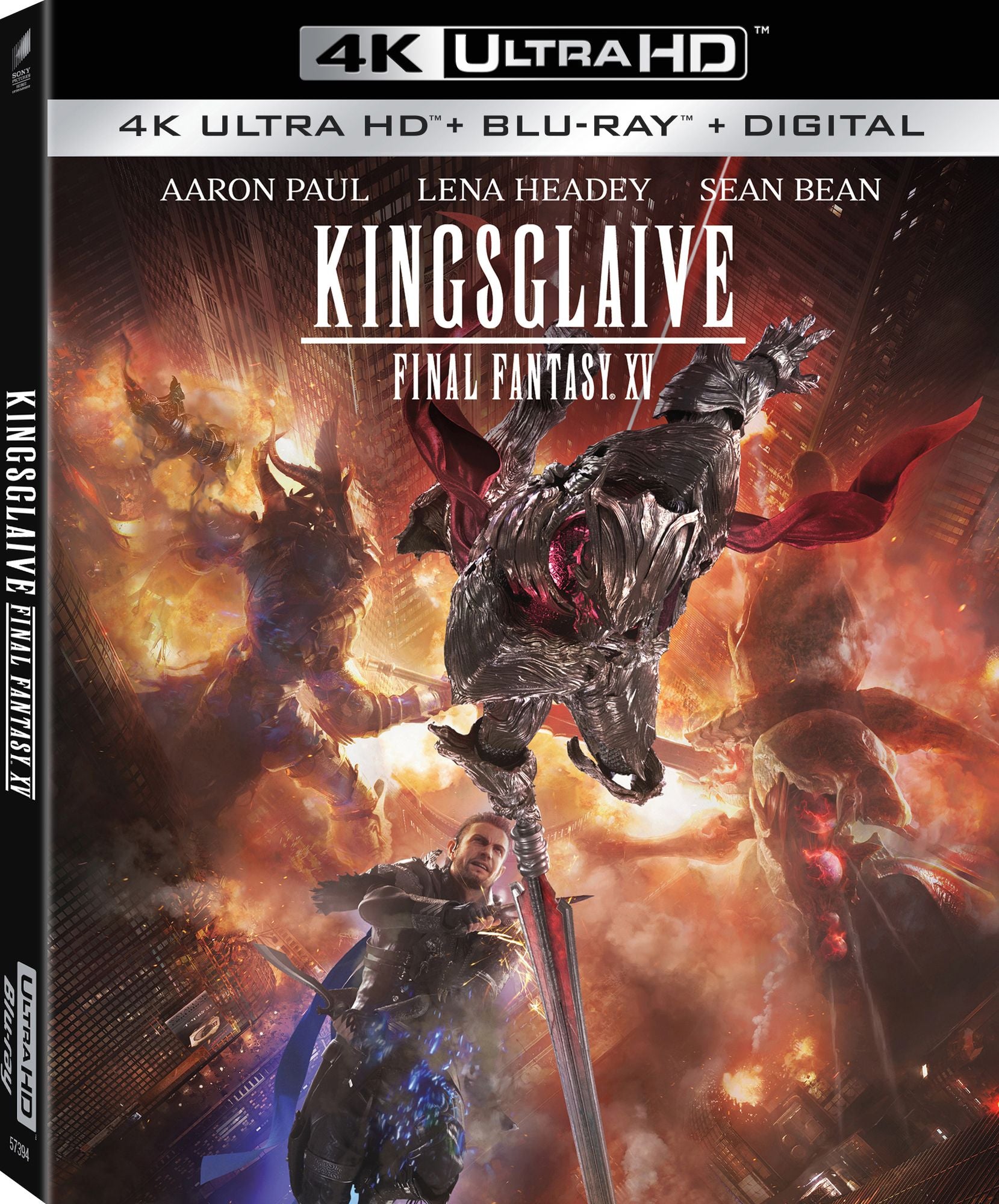 Kingsglaive: Final Fantasy XV [Includes Digital Copy] [4K Ultra HD Blu-ray/Blu-ray]