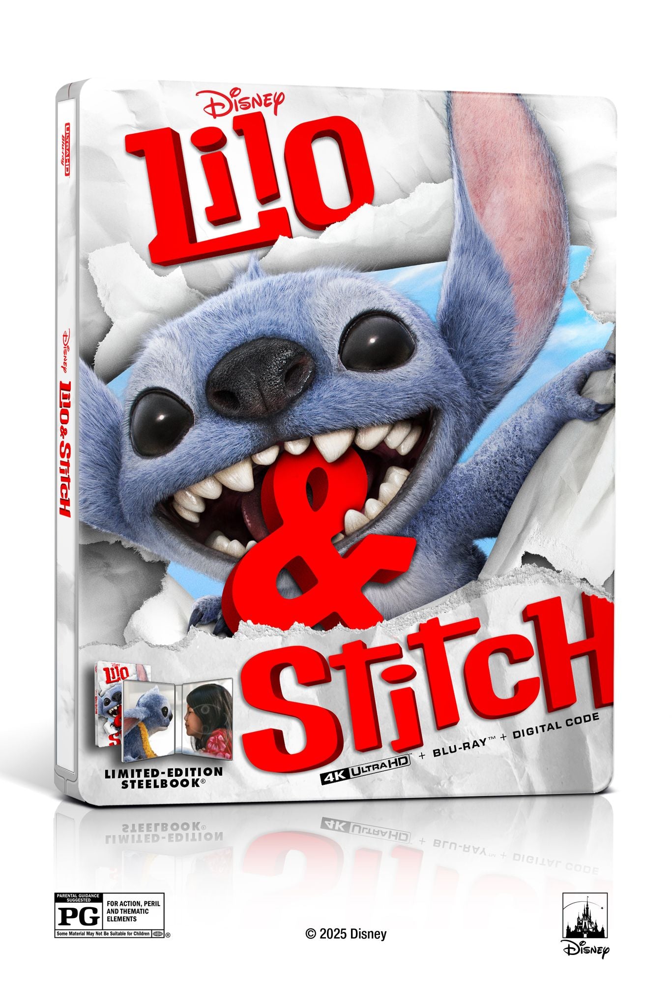 Lilo & Stitch [4K Ultra HD Blu-ray/Blu-ray] [SteelBook]
