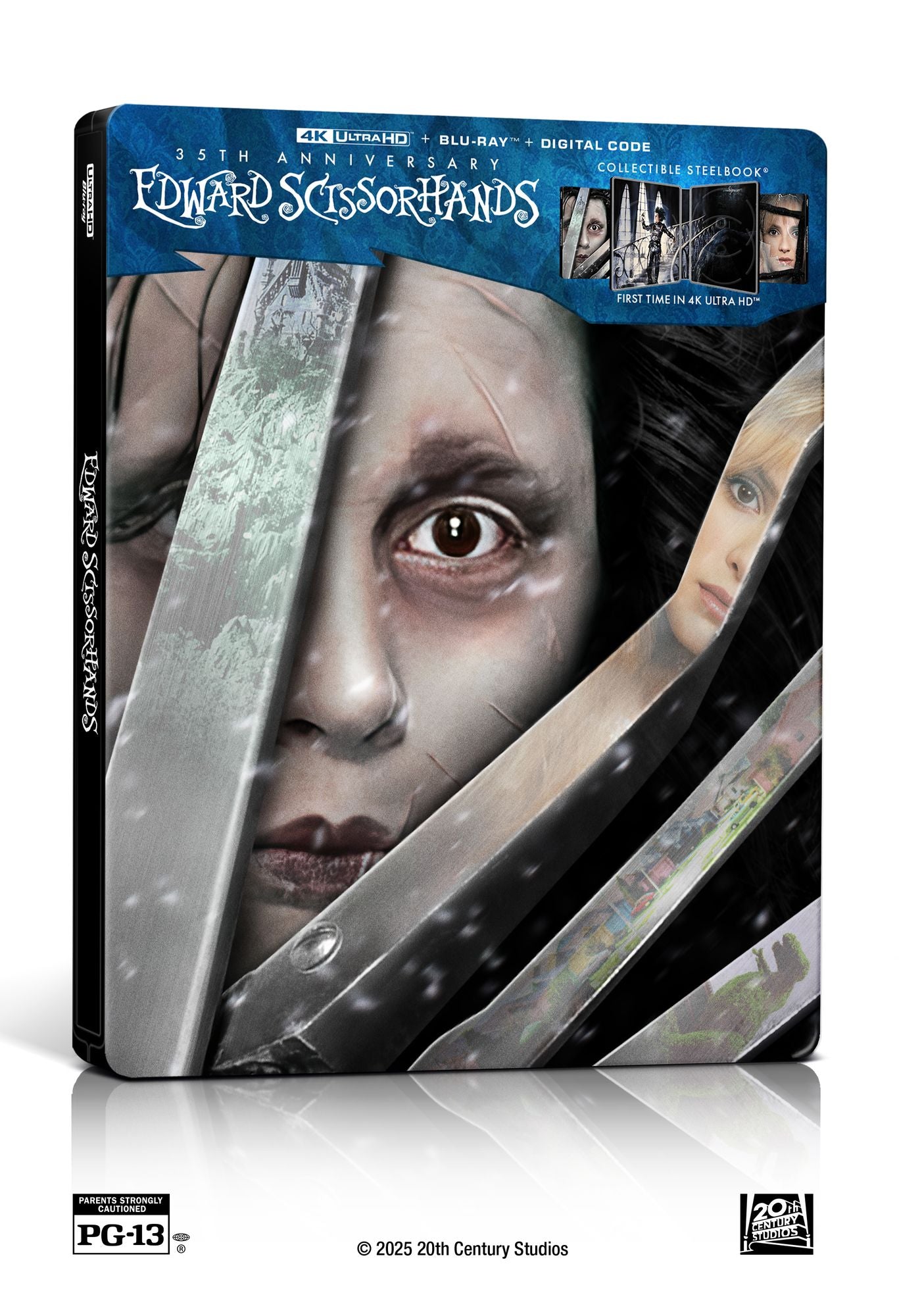 Edward Scissorhands [4K Ultra HD Blu-ray] [Includes Digital Copy] [SteelBook]