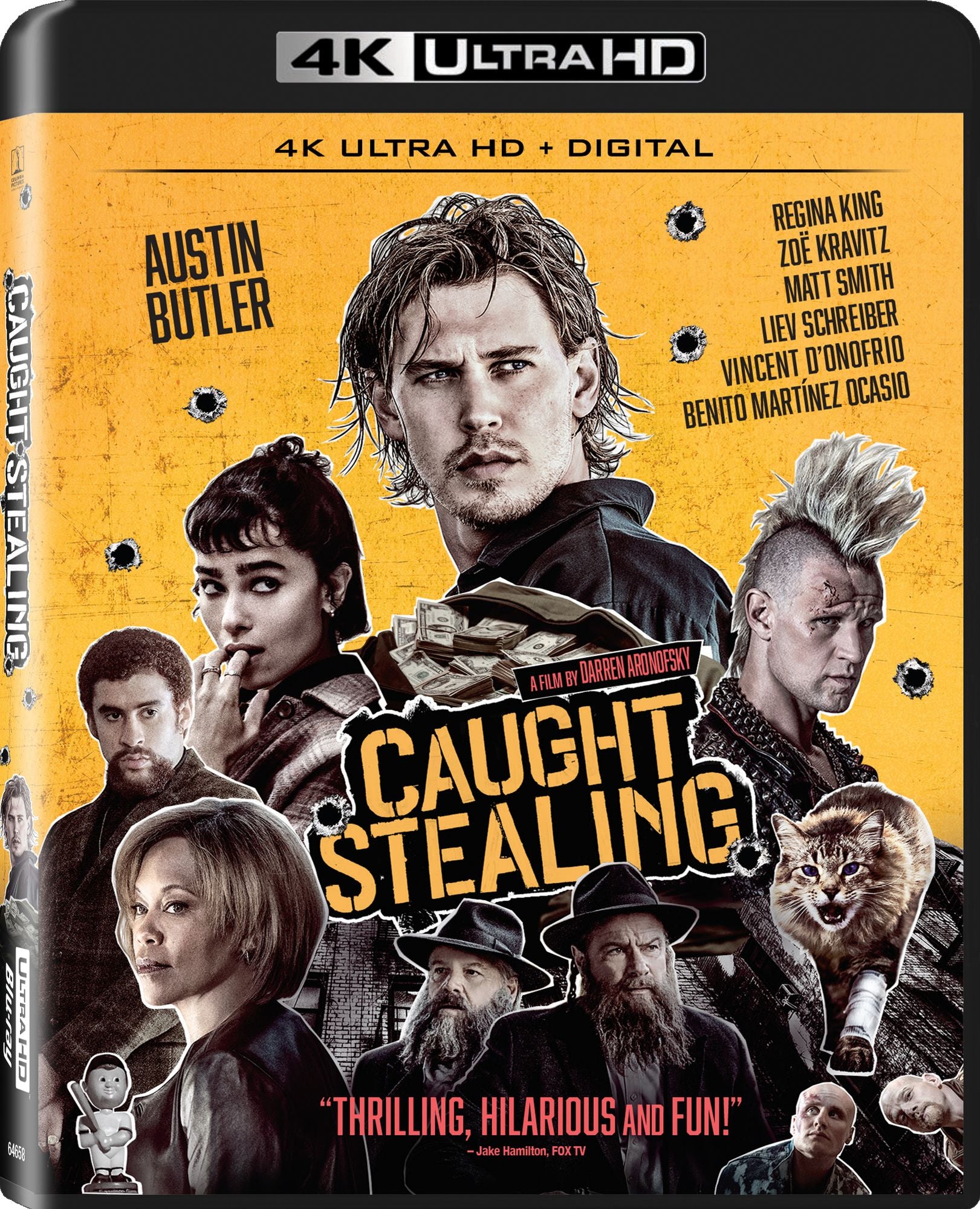 Caught Stealing [4K Ultra HD Blu-ray] [Includes Digital Copy]
