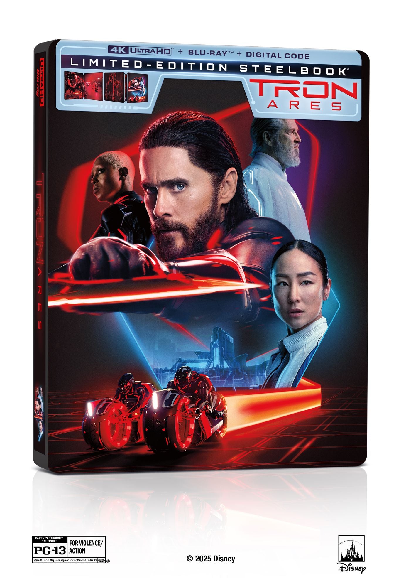 Tron: Ares [4K Ultra HD Blu-ray] [Steelbook]