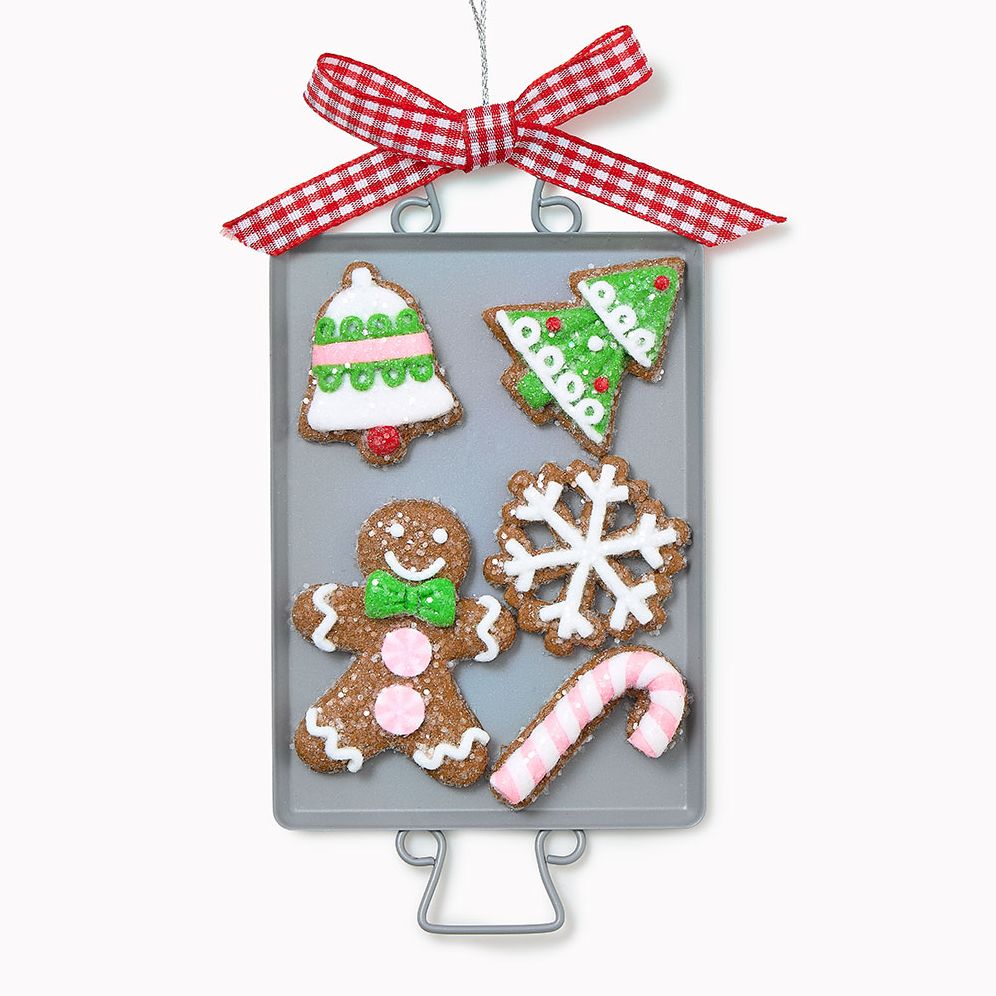 Gingerbread Cookies Baking Sheet Ornament