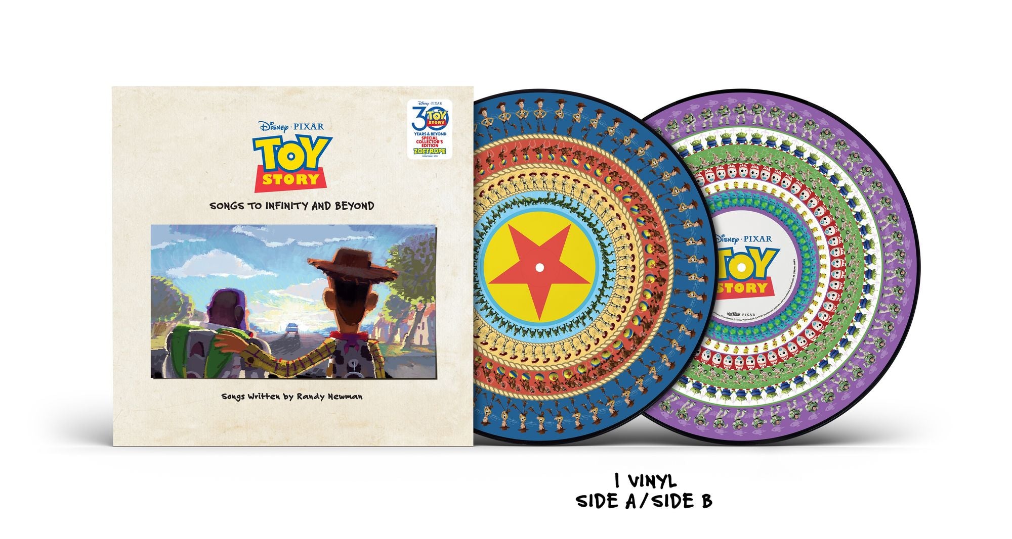 Toy Story: Songs to Infinity and Beyond [30th Anniversary] [Zoetrope LP]