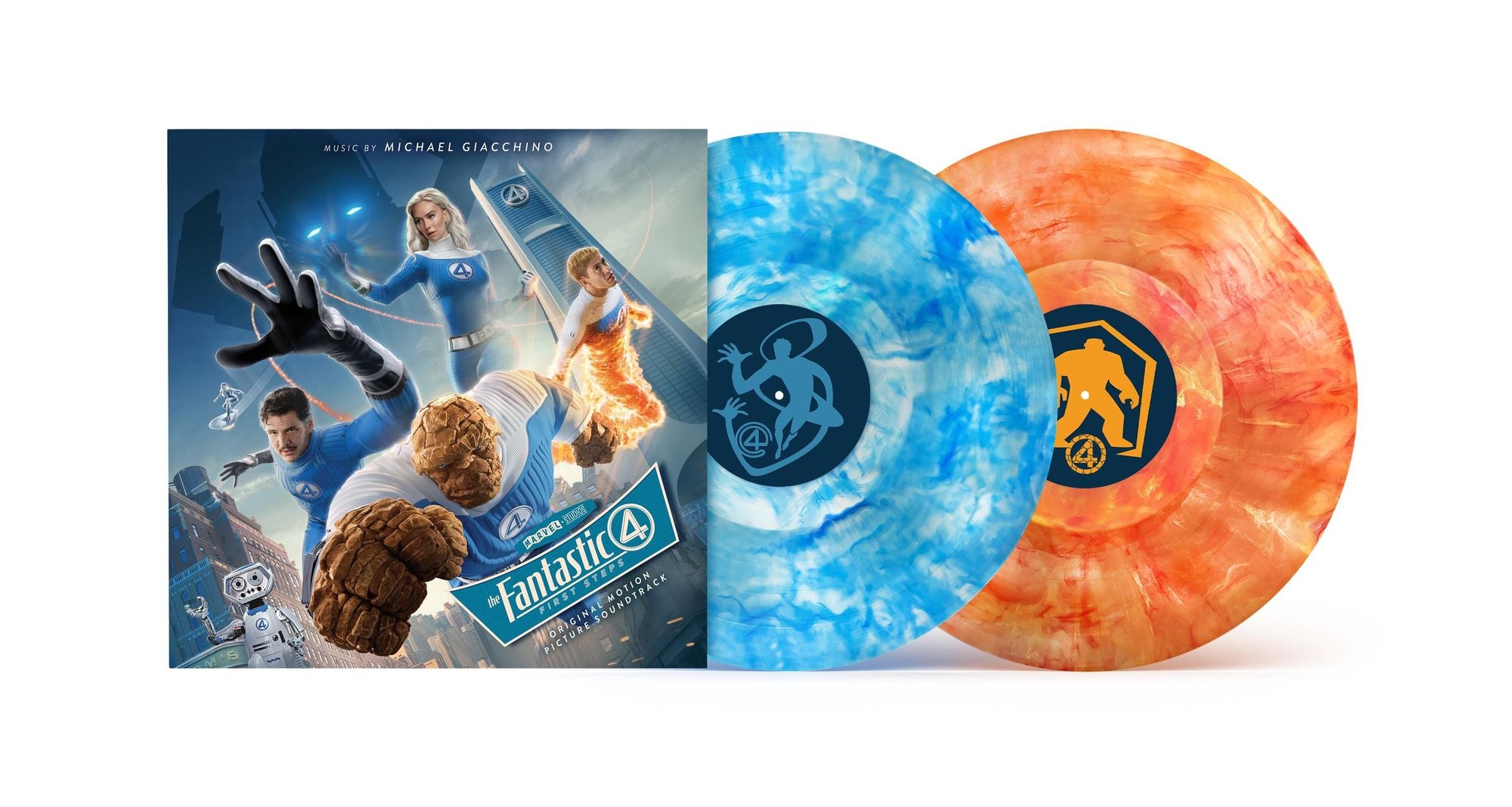 The Fantastic Four: First Steps (Original Motion Picture Soundtrack) [Blue Marble/Orange Marble 2 LP]