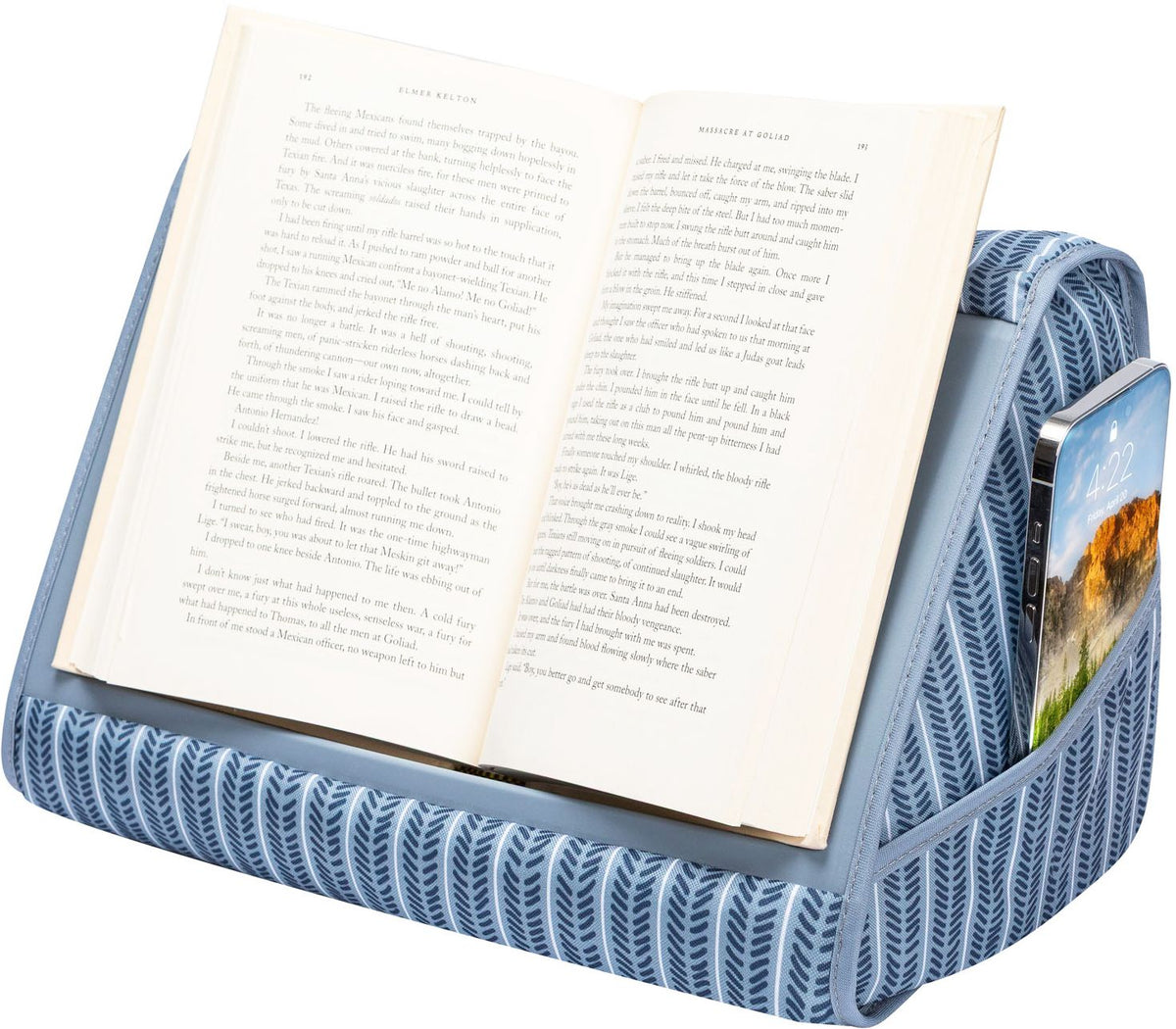 Book Pillow, Arrow Stripe