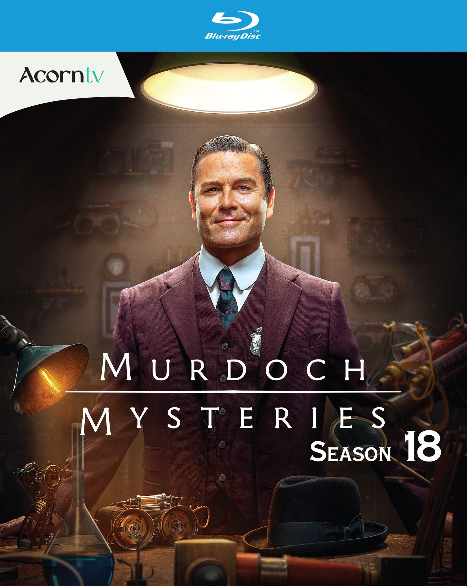 Murdoch Mysteries: Series 18 [Blu-ray]