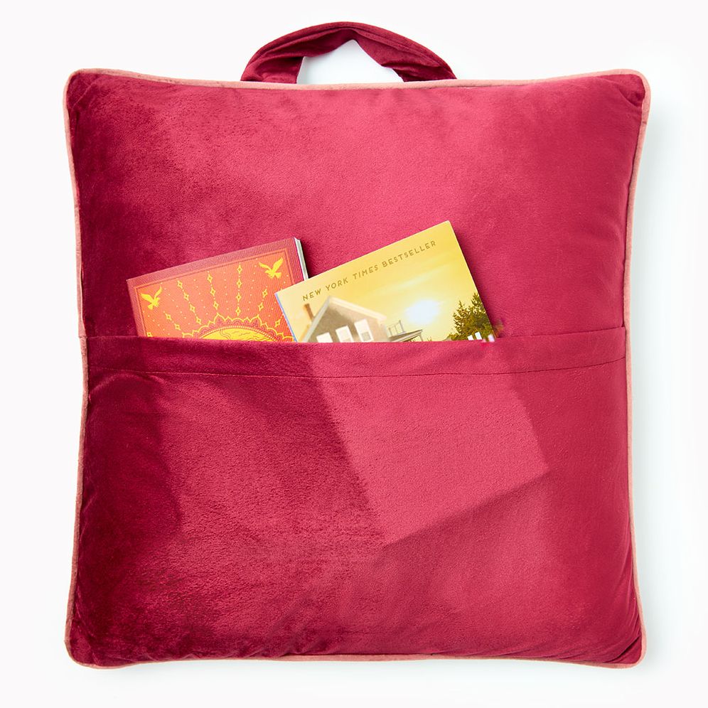 Book Pocket Pillow