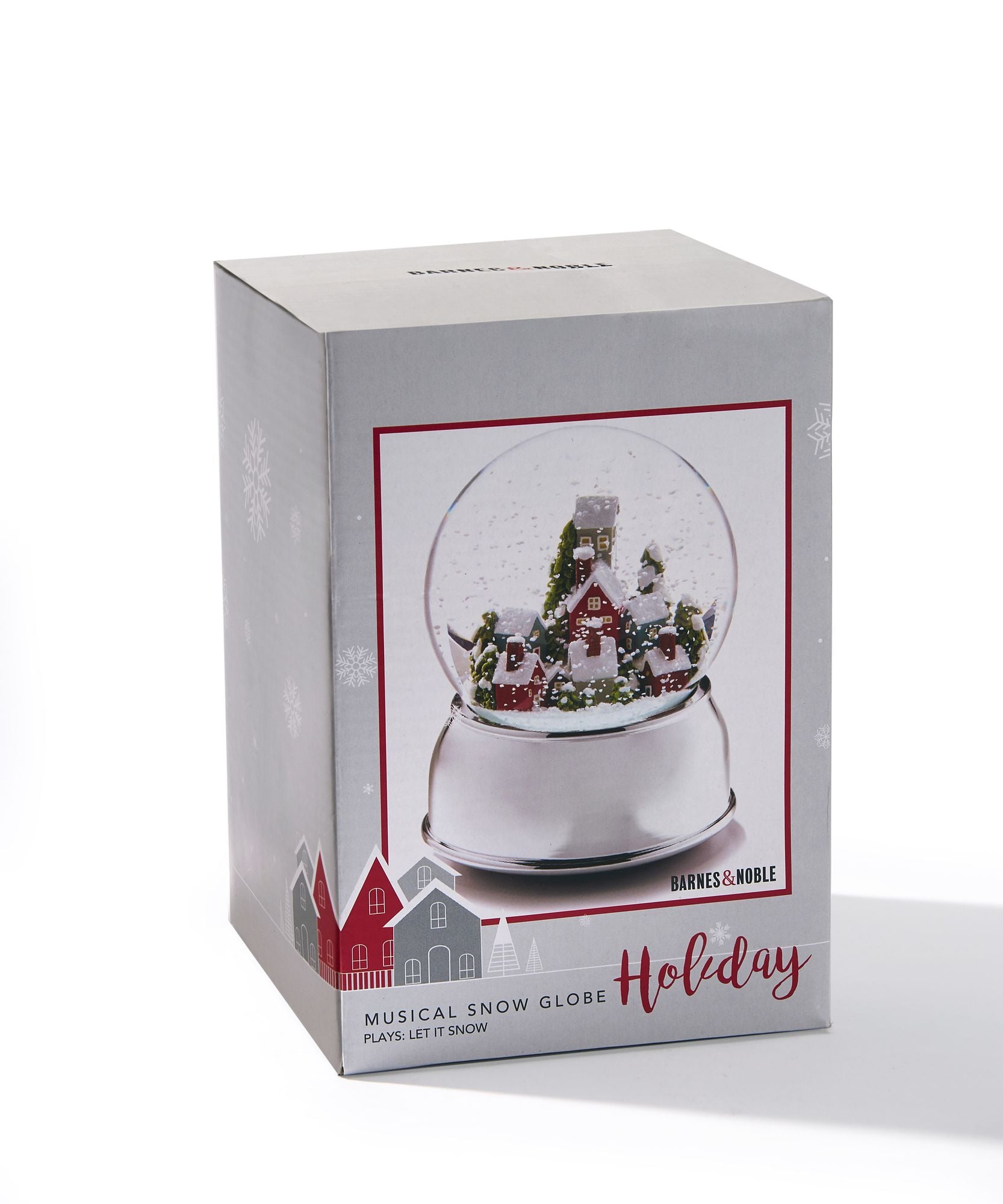 Musical Village Snow Globe