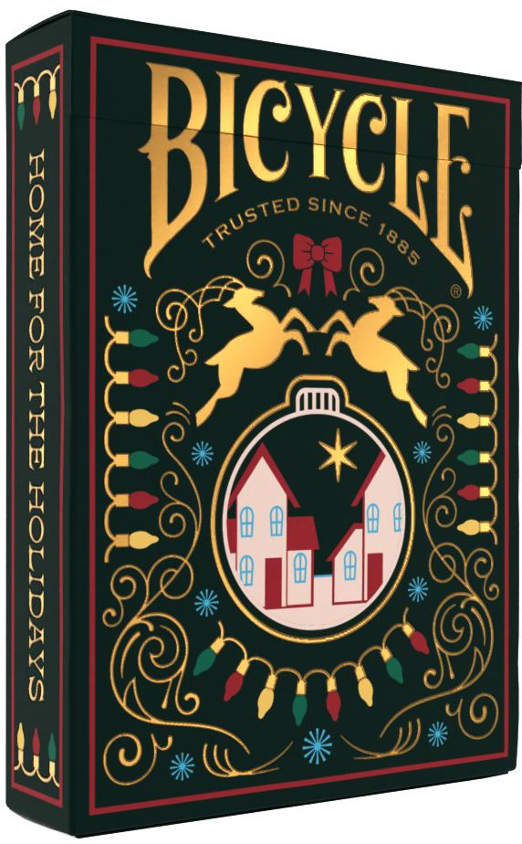 Bicycle Home for the Holidays Playing Cards