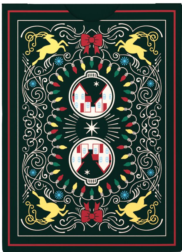 Bicycle Home for the Holidays Playing Cards