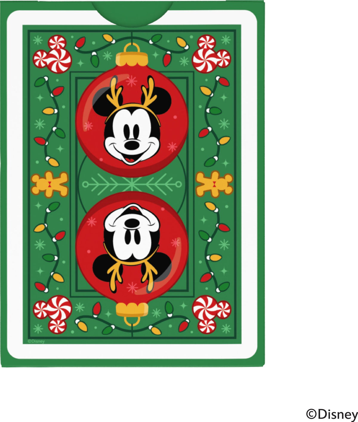 Bicycle Disney Mickey and Friends Holiday playing cards