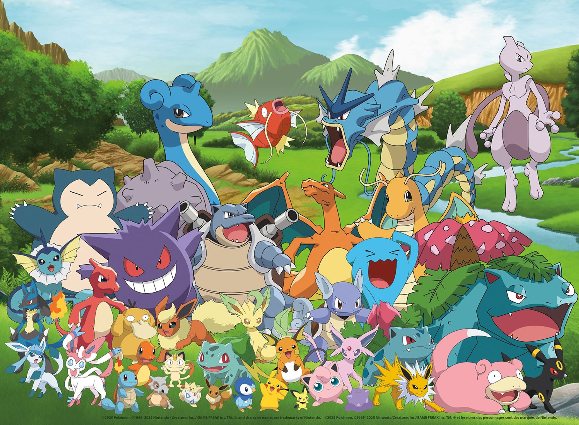 100PC Pokemon Fan Favorites Puzzle
