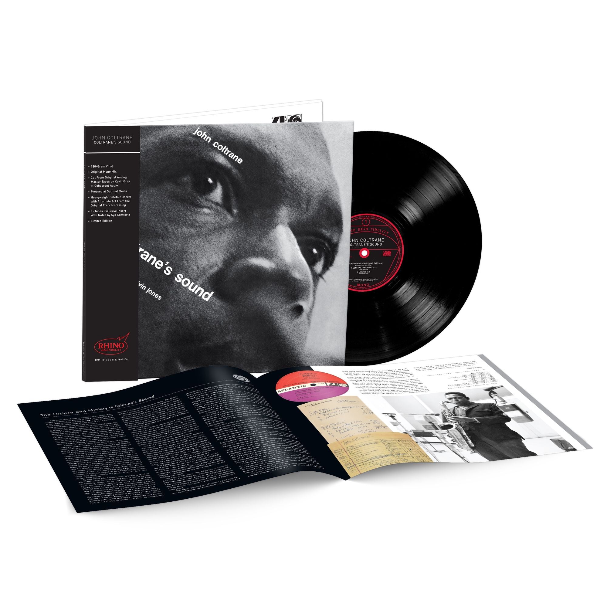 Coltrane Plays the Blues [Original Mono Mix] [180g Vinyl]