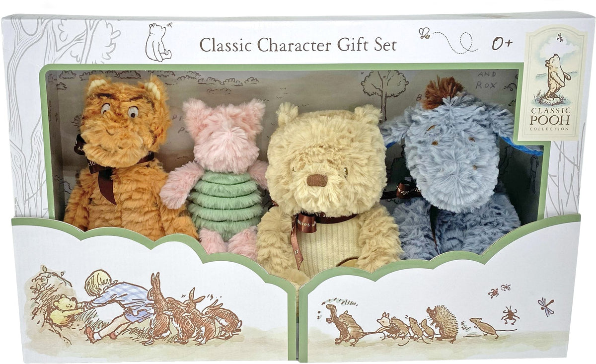 Disney Classic Pooh Deluxe Collectible Plush Set