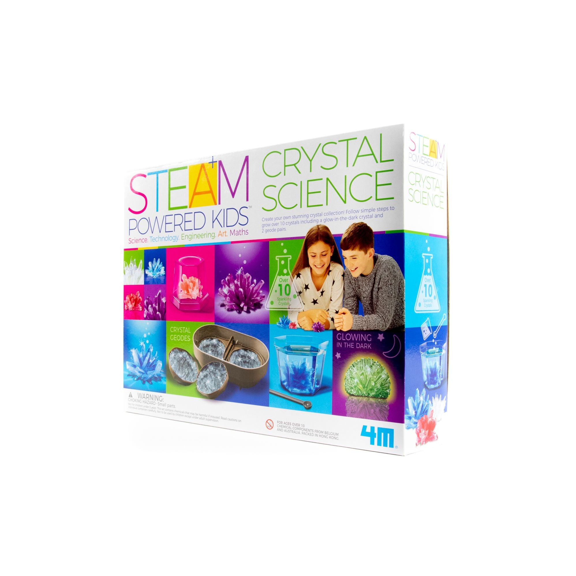 4M Deluxe Crystal Growing Combo STEAM Science Kit