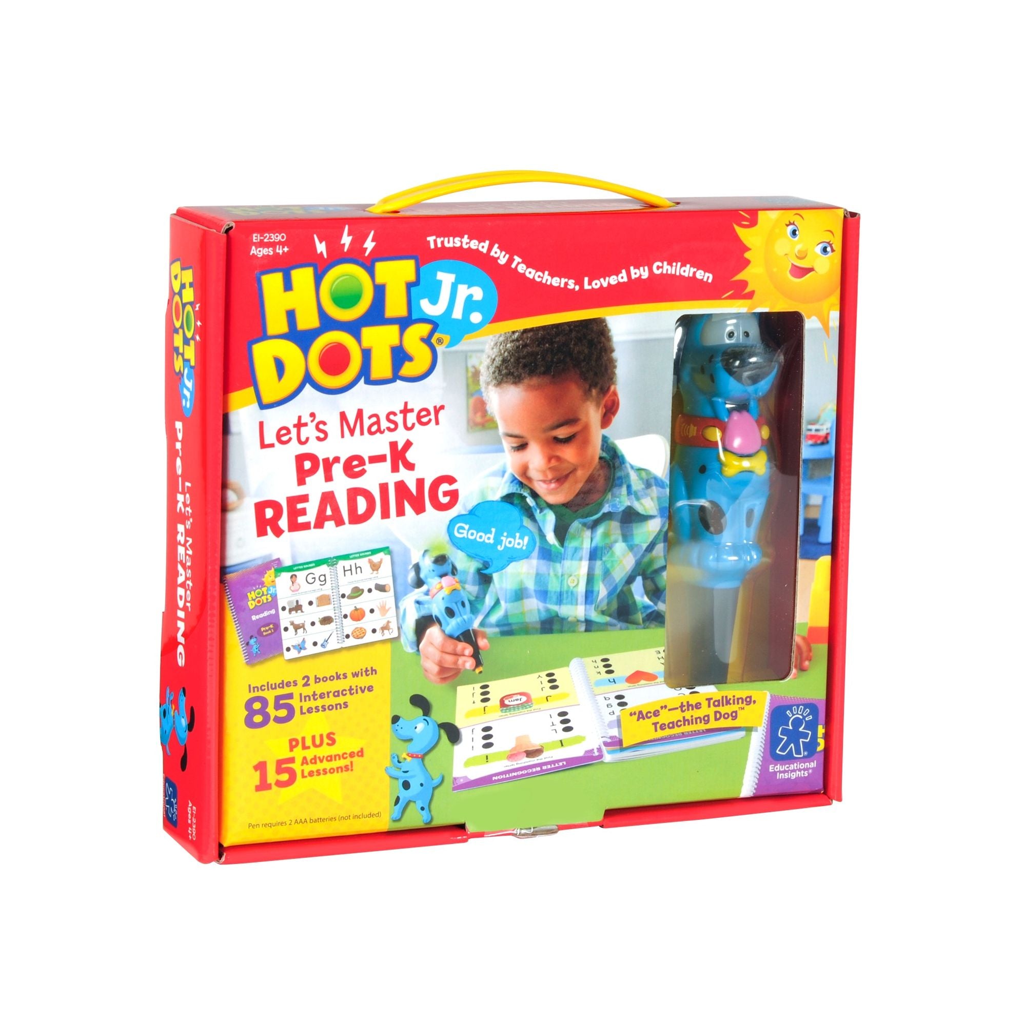Educational Insights 2390 Hot Dots Jr. Lets Master Pre-K Reading