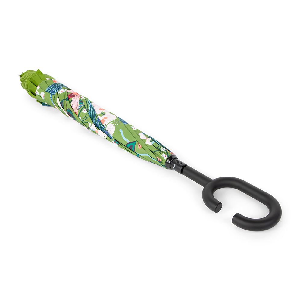 Orchid Garden ShedRain Unbelievabrella Reverse Stick Umbrella