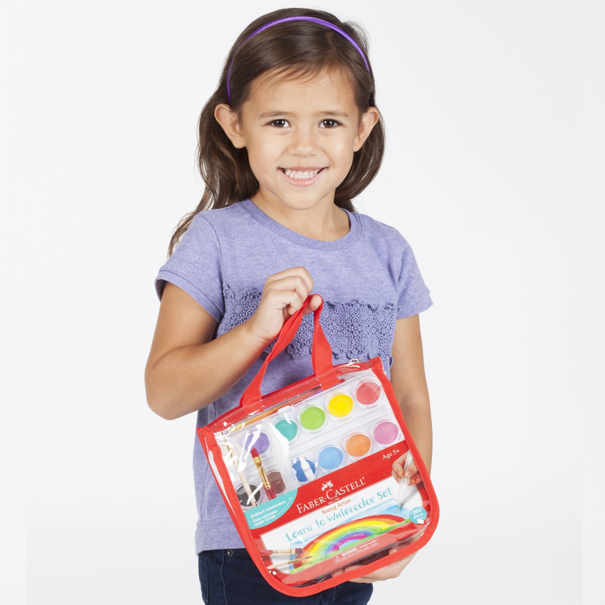 Young Artist Learn to Watercolor
