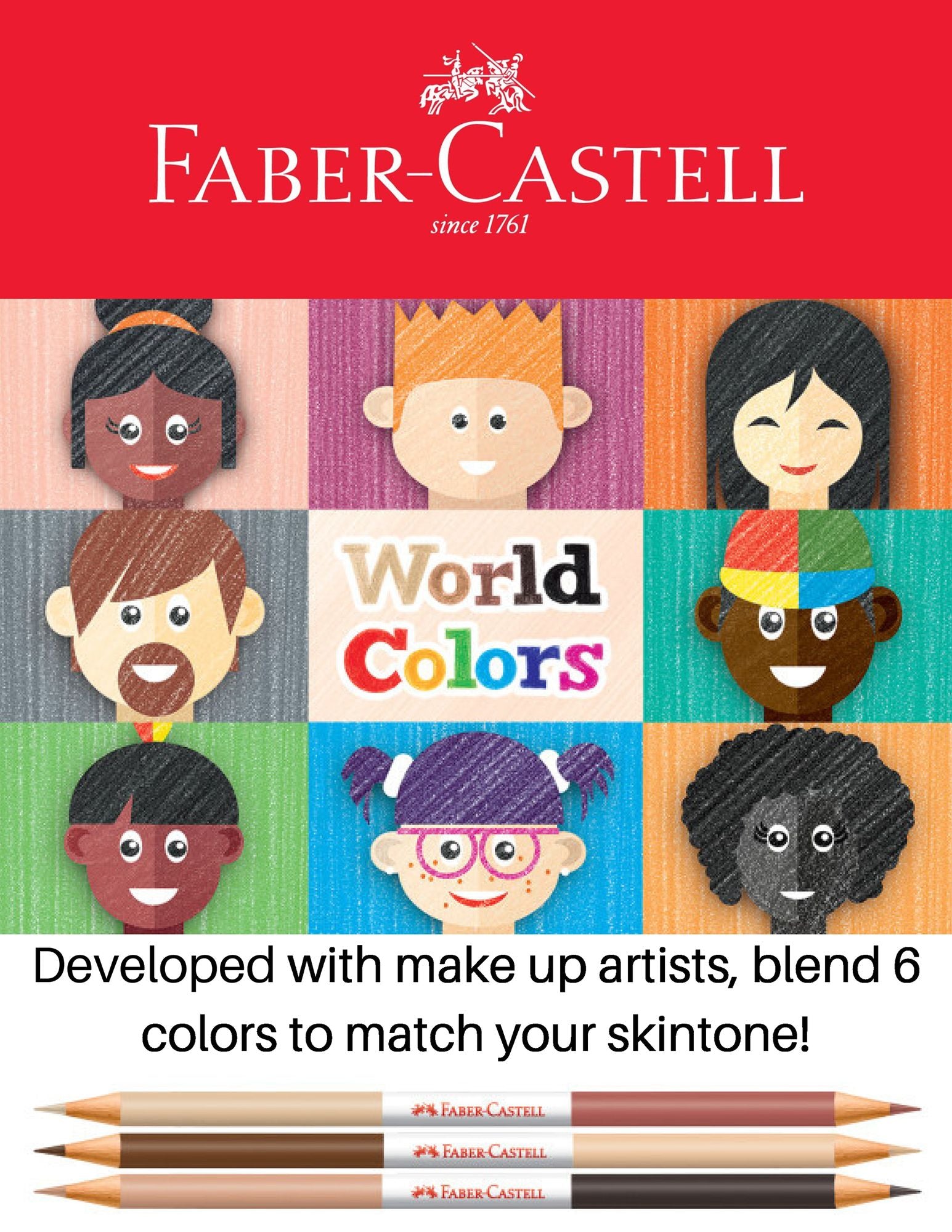 World Colors 27 Count Colored EcoPencils