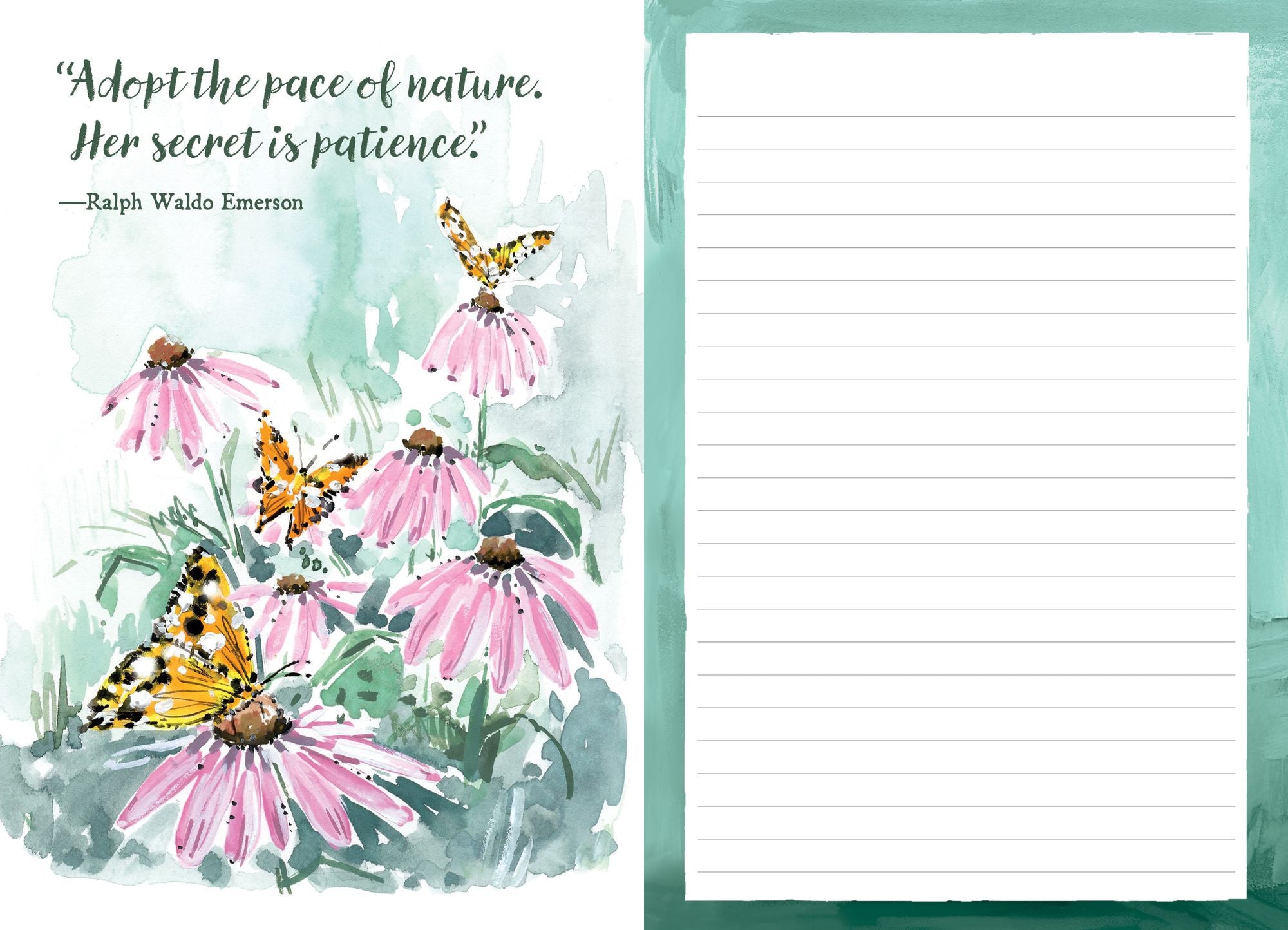 2025-2026 Super Pocket Planner Hummingbird Floral