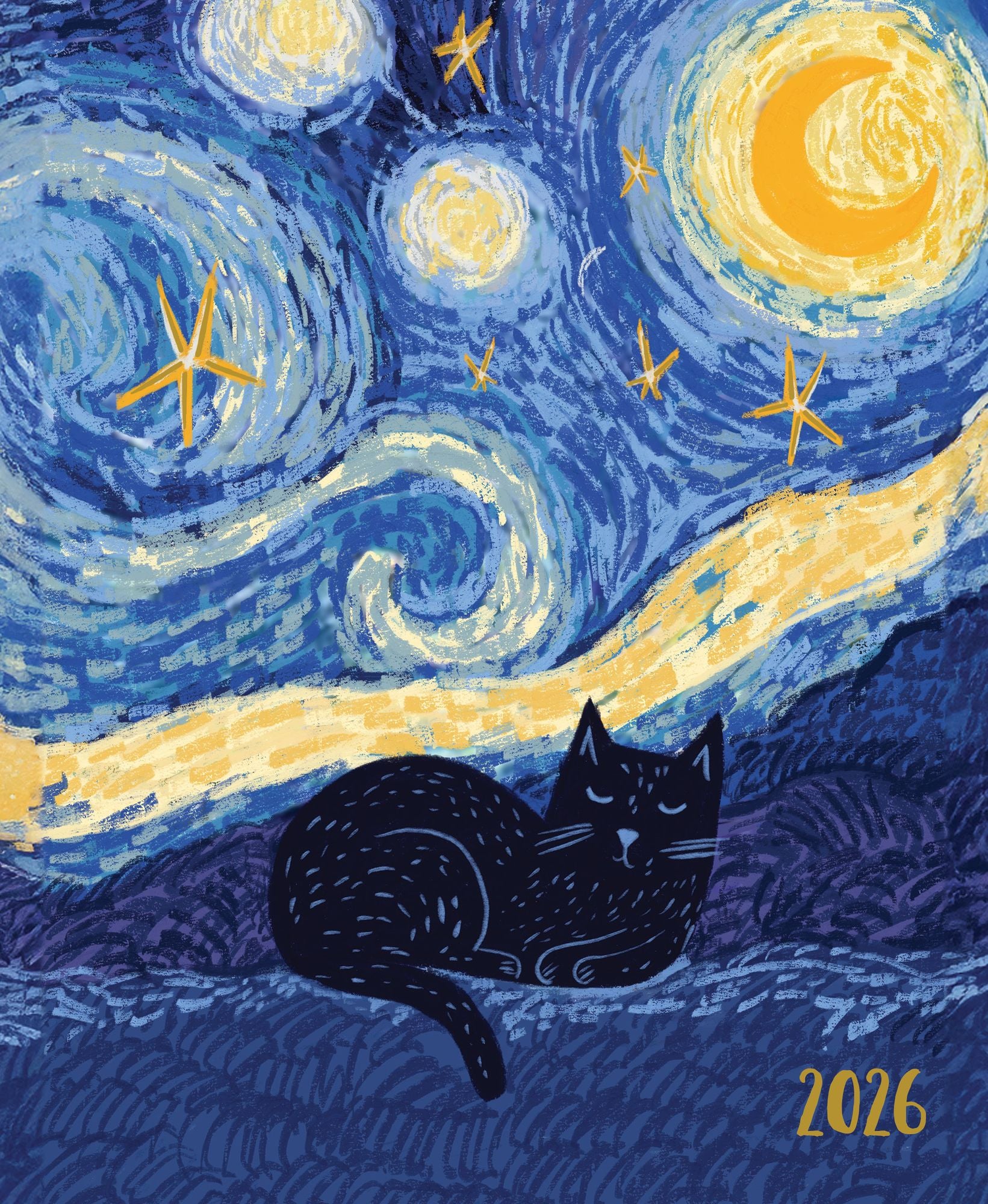 2025-2026 Chunky Planner Starry Night Sleep