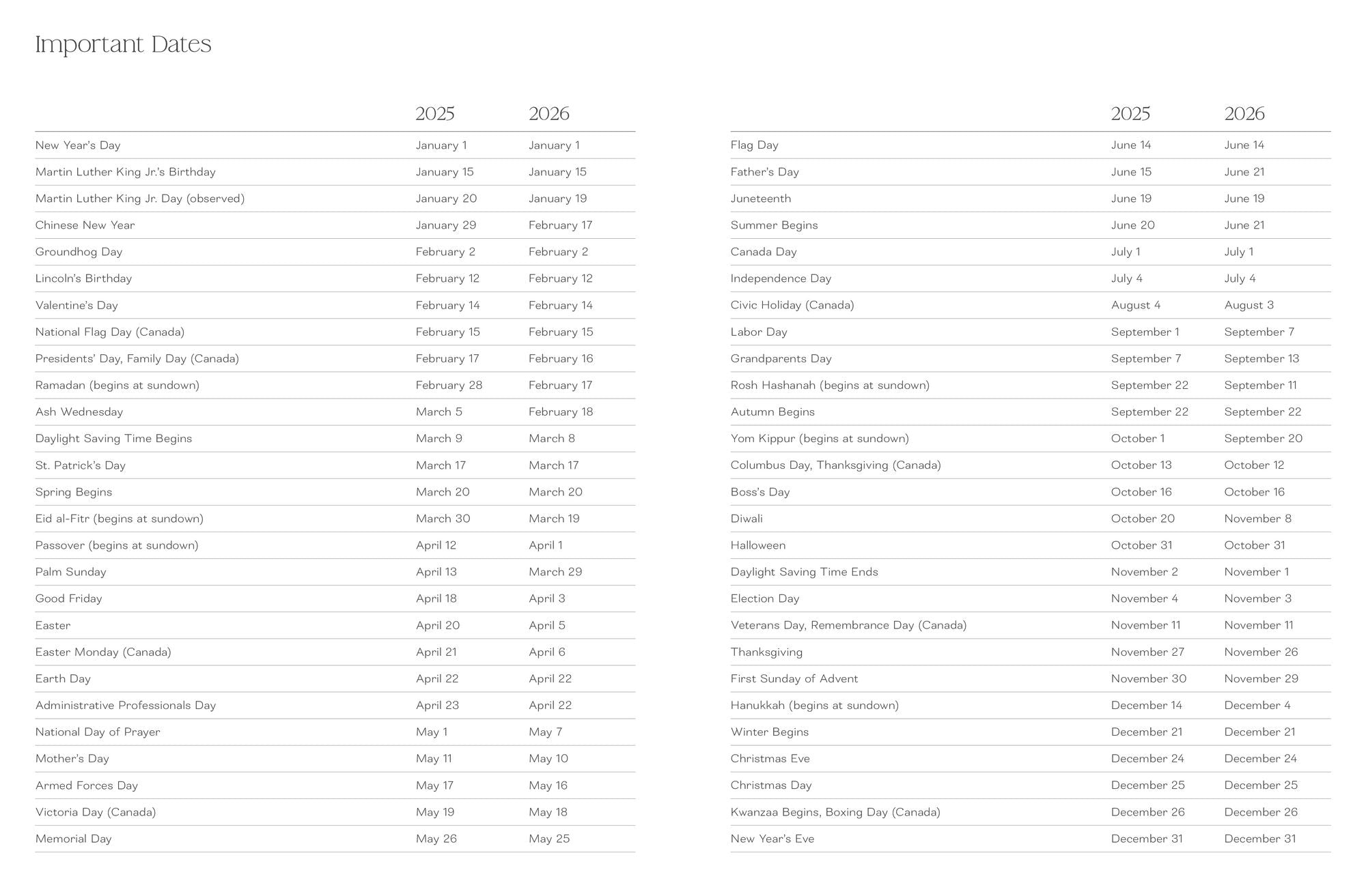 2025-2026 Weekly Planner Merry Mushroom
