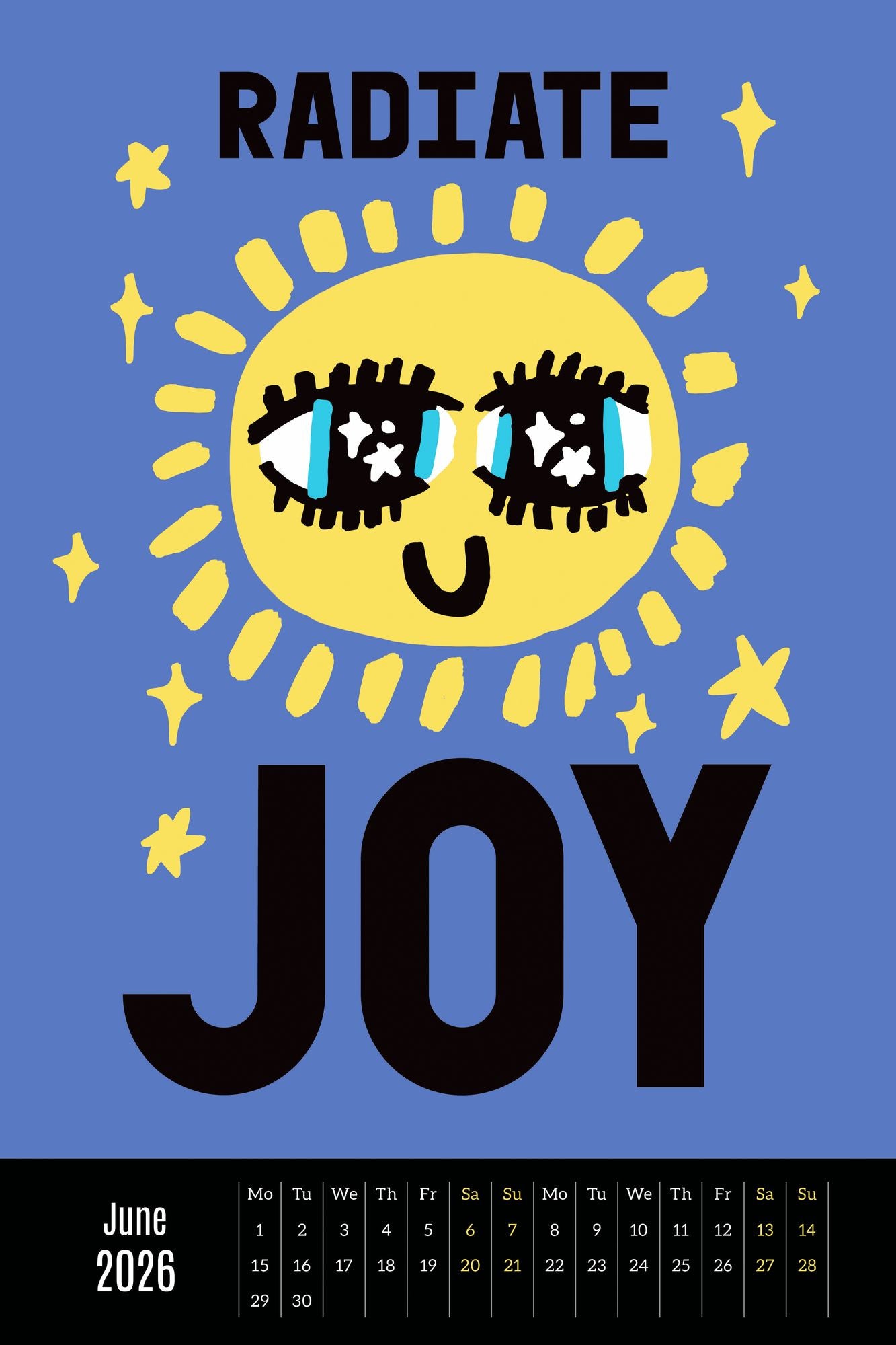 2026 SANDERS DE ROEPER OVERSIZED WALL CALENDAR - Exclusive