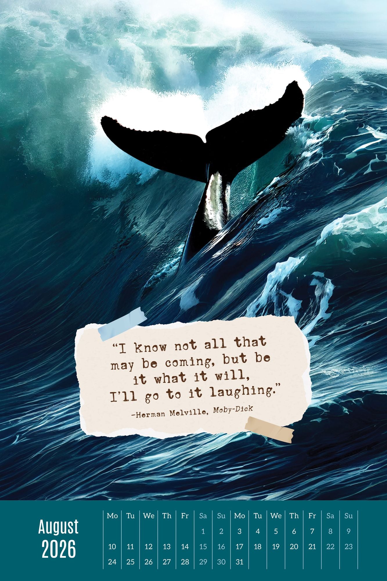 2026 LITERARY SNAPSHOTS OVERSIZED WALL CALENDAR - Exclusive