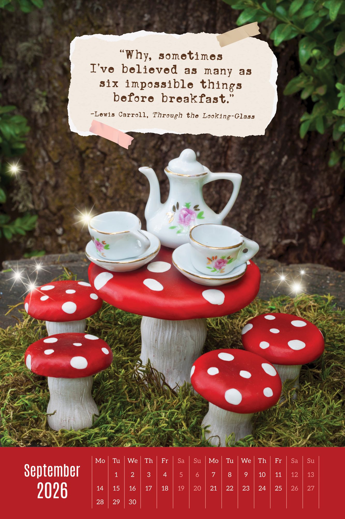 2026 LITERARY SNAPSHOTS OVERSIZED WALL CALENDAR - Exclusive