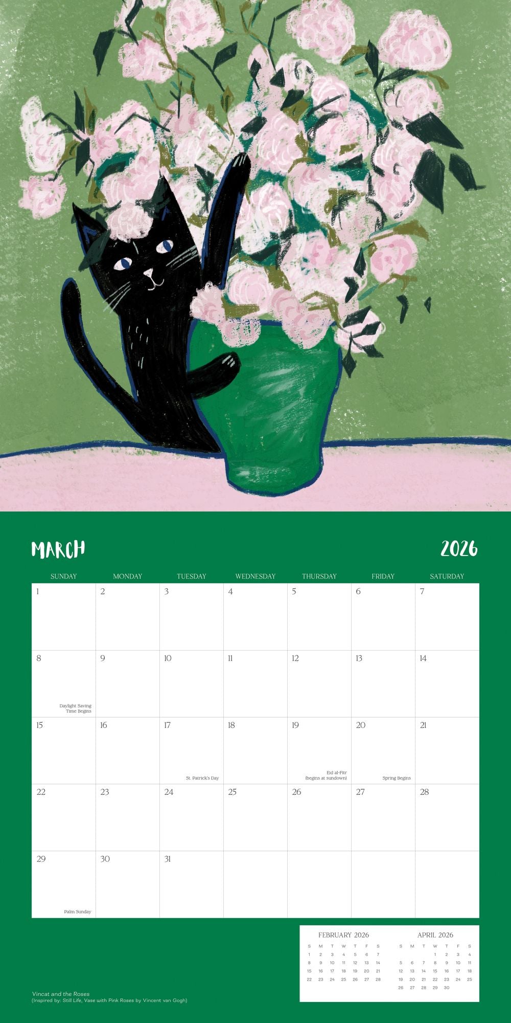 2026 NIASKI STANDARD WALL CALENDAR - Exclusive