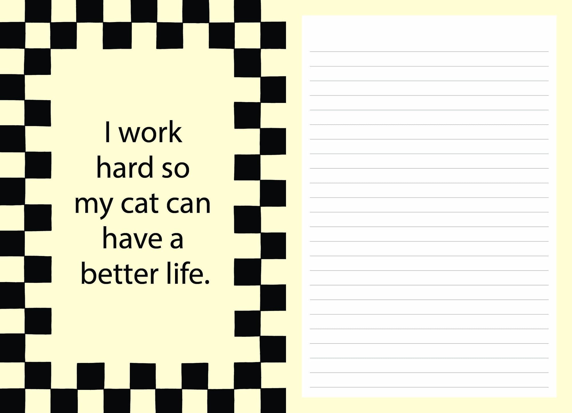 2026-2027 Super Pocket Planner Checker Cats