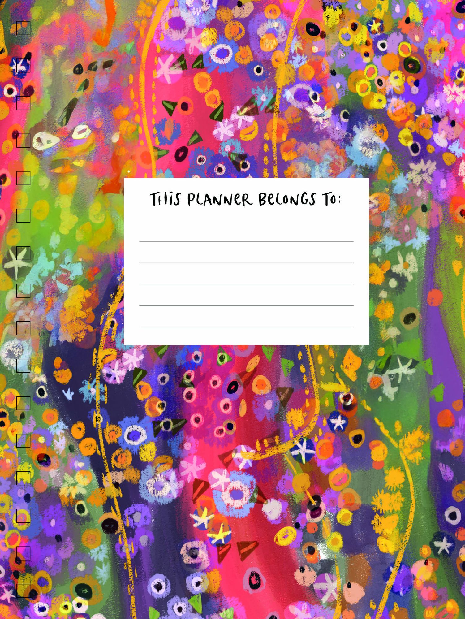 2026-2027 Chunky Planner Serpant Cats
