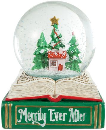 Book Lover's Snowglobe
