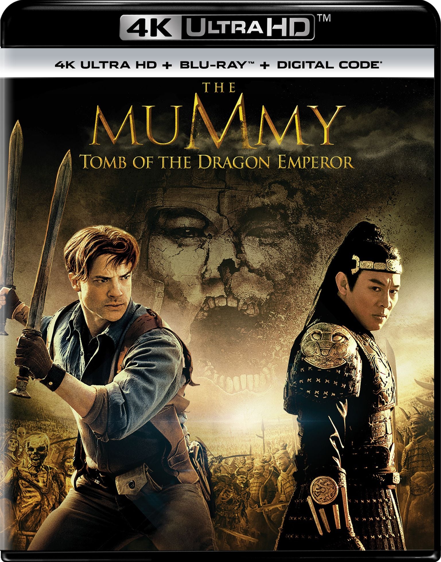 The Mummy: Tomb of the Dragon Emperor [Includes Digital Copy] [4K Ultra HD Blu-ray/Blu-ray]
