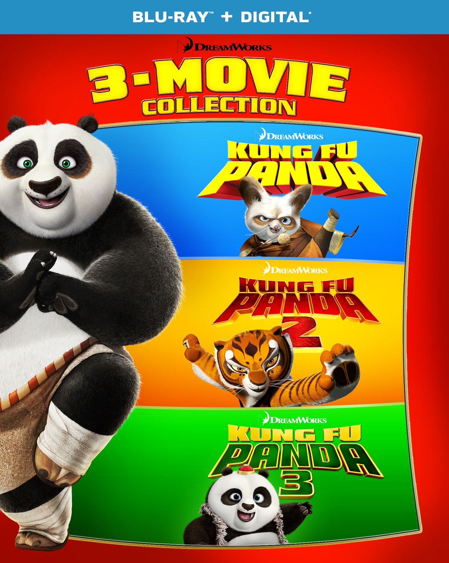 Kung Fu Panda: 3-Movie Collection [Blu-ray]