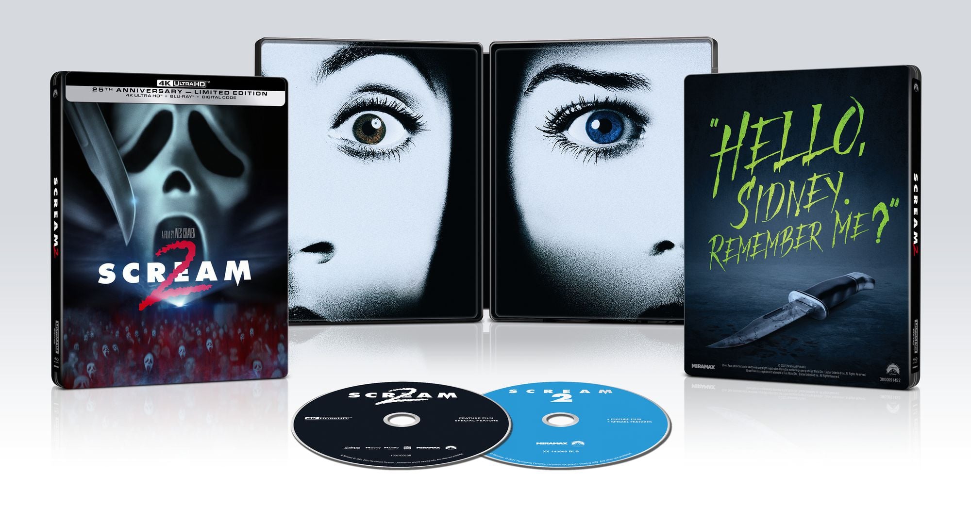 Scream 2 [SteelBook] [Includes Digital Copy] [4K Ultra HD Blu-ray]