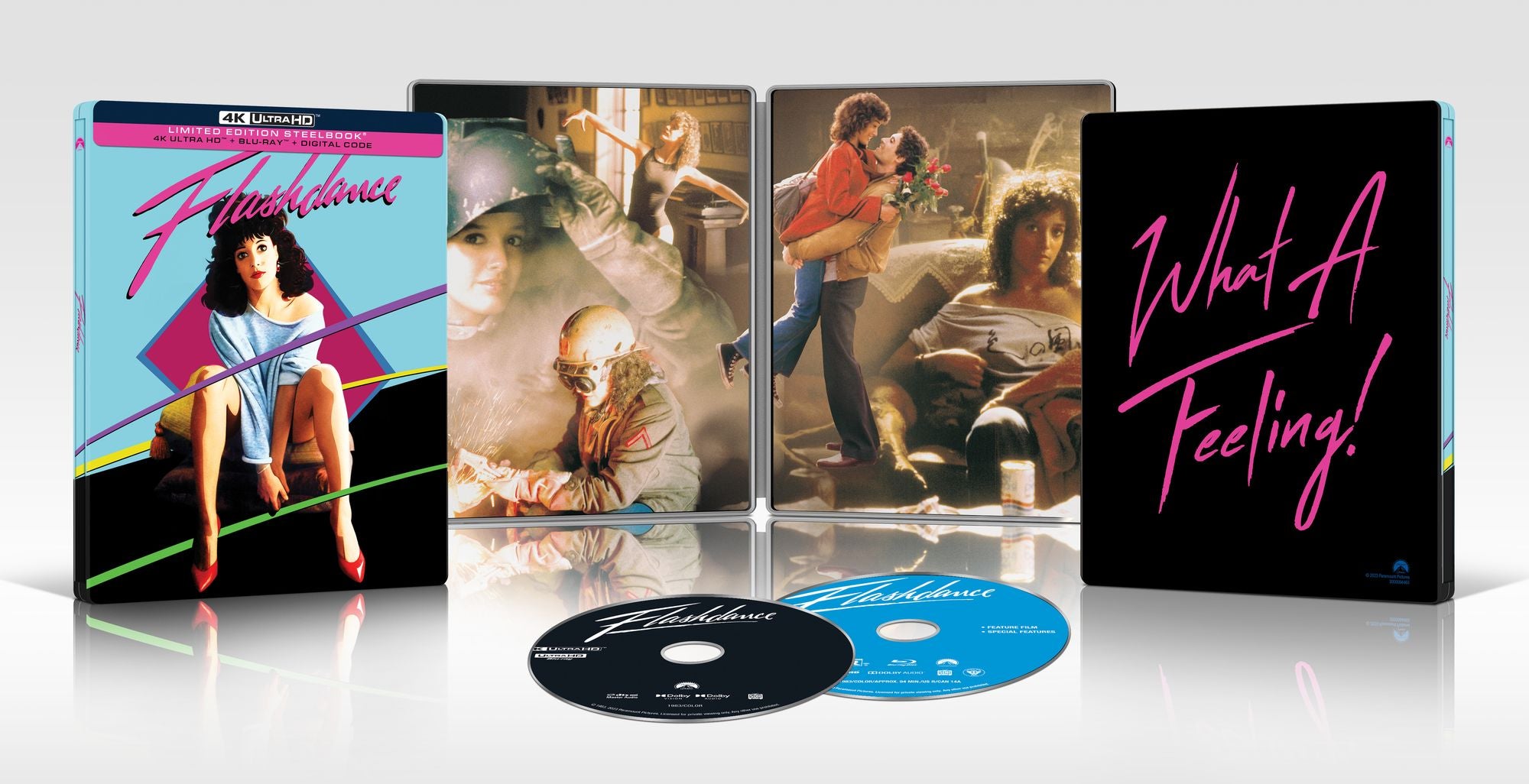 Flashdance [SteelBook] [Includes Digital Copy] [4K Ultra HD Blu-ray/Blu-ray]