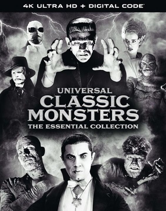 Universal Classic Monsters: The Essential Collection [4K Ultra HD Blu-ray]